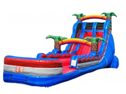 20′ Double Lane Baja Splash Water Slide