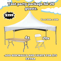 Tents rental in Clarksville, TN