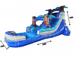 bounce20house20rentals20PNG203 1708747757 16′ Blue Island Single Lane Water Slide