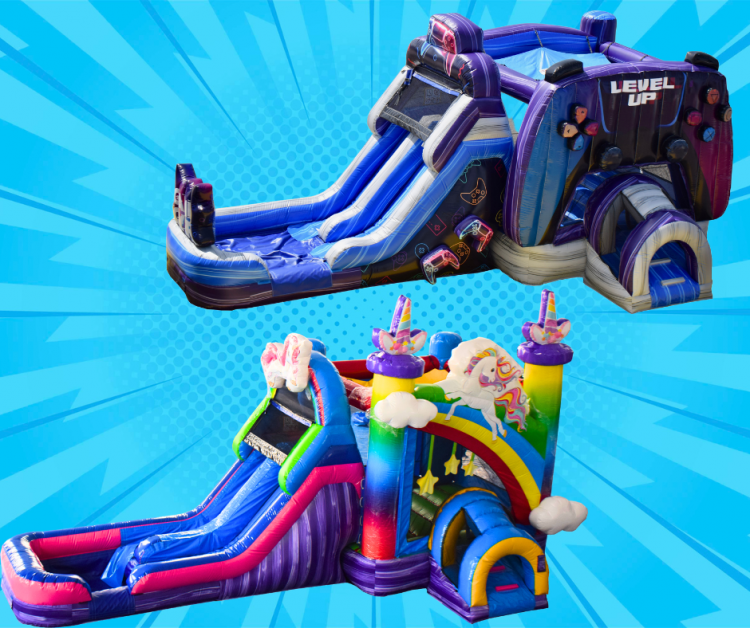 Bounce Houses With Slide Happyland Party Rentals Clarksville TN