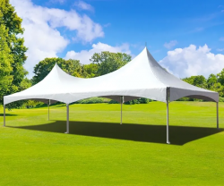 20x40 White High Peak Frame Tent