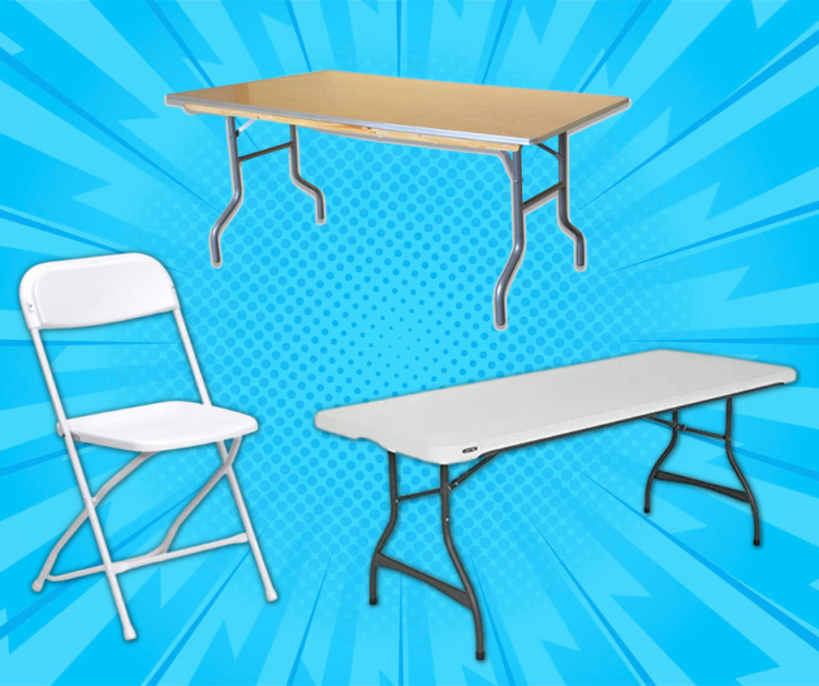 Tables & Chairs Happyland Party Rentals Clarksville TN