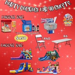 Party Package For 40 Guests