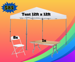 12ft x 12ft Tent Package