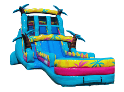 20′ Island Flow Double Lane Water Slide