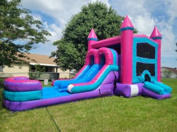 2026 06 06 10 42 25 928 1781830953 Pink & Purple Bounce House with Slide Wet/Dry