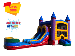 bounce20house20wetm20and20dry 1781830878 Classic Royal Double Lane Combo Wet/Dry